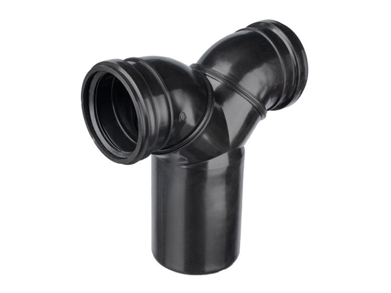 Waste Water Connector with Double Branch