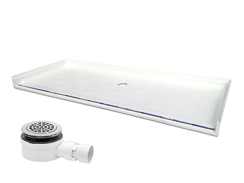Eagle Two Shower Trays c/w Water Seal Gravity Waste