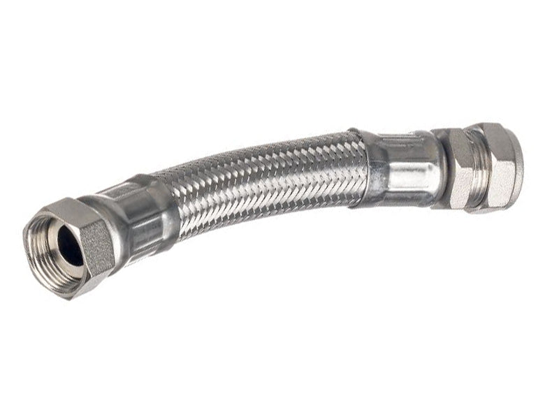 Standard Range Flexible Plumbing Connectors Type FC7 Straight Compression to Straight Swivel BSP