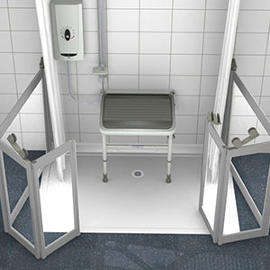 Level Access Shower Trays & Doors