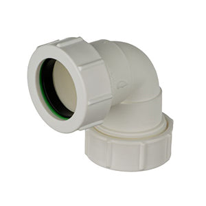 White Compression Waste Fittings