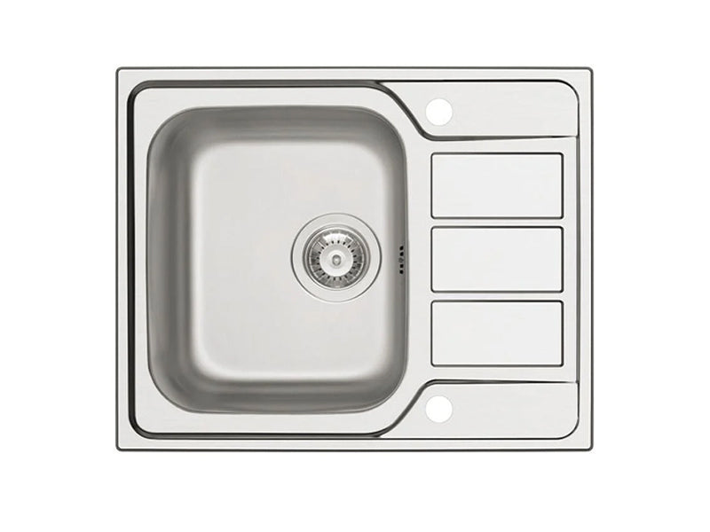 Athena 620mm x 500mm 1B 1D S/Steel Inset Sink