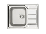 Athena 620mm x 500mm 1B 1D S/Steel Inset Sink