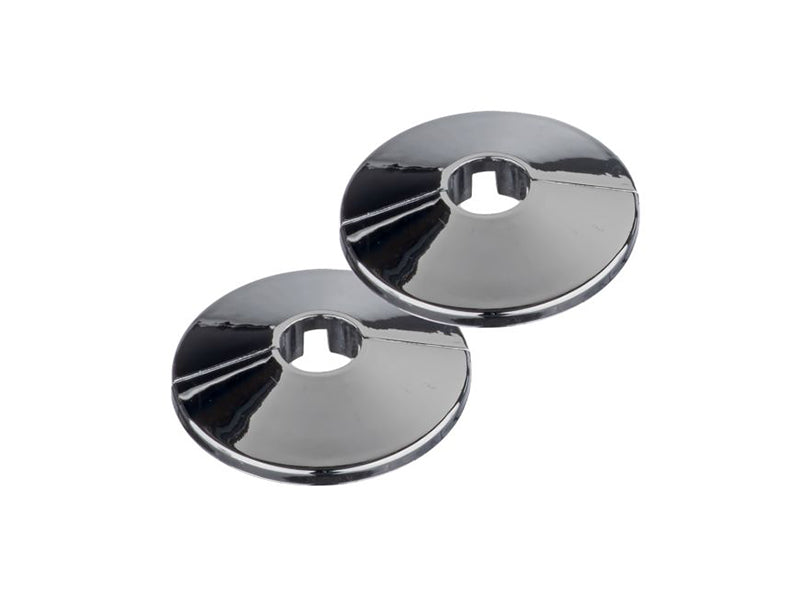 Pipe Decoration Hole Trims - Chrome Plated 2 Piece