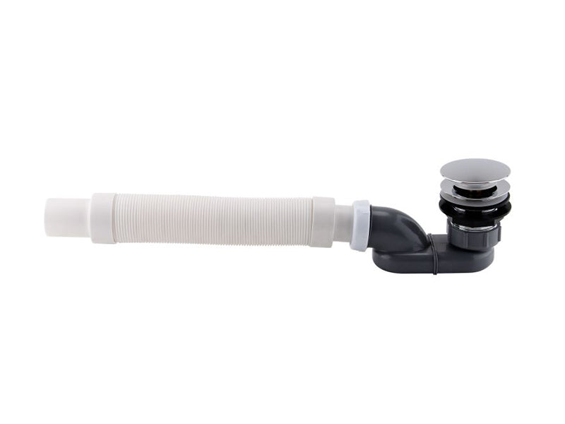 Low Level Bath Trap with Popper Waste Outlet