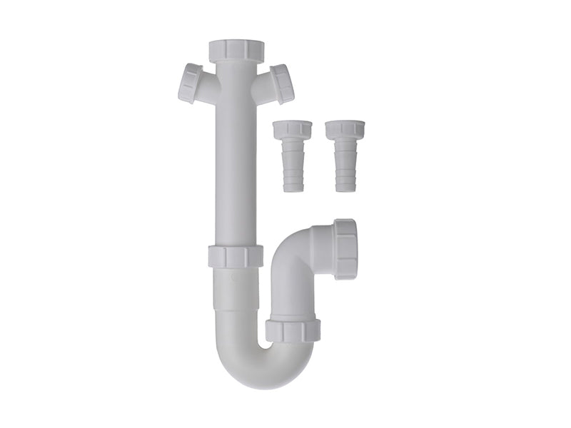 Hi Flow Double Inlet Appliance Trap