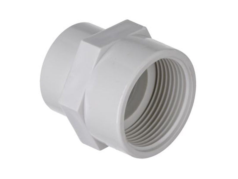 Solvent Waste Female Threaded Adaptors - White