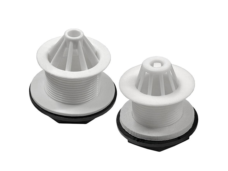 White Plastic Urinal Wastes with Dome Top