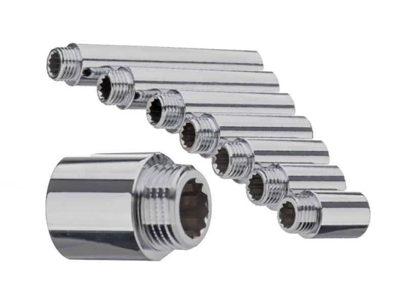 Chrome Plated Compression Extension Pieces