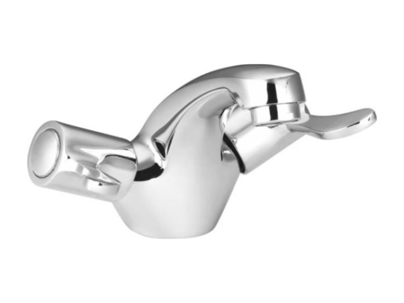 Quarter Turn Lever with Ceramic Disc Monobloc Basin Mixer