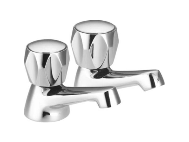 Crown Head Basin & Bath Taps