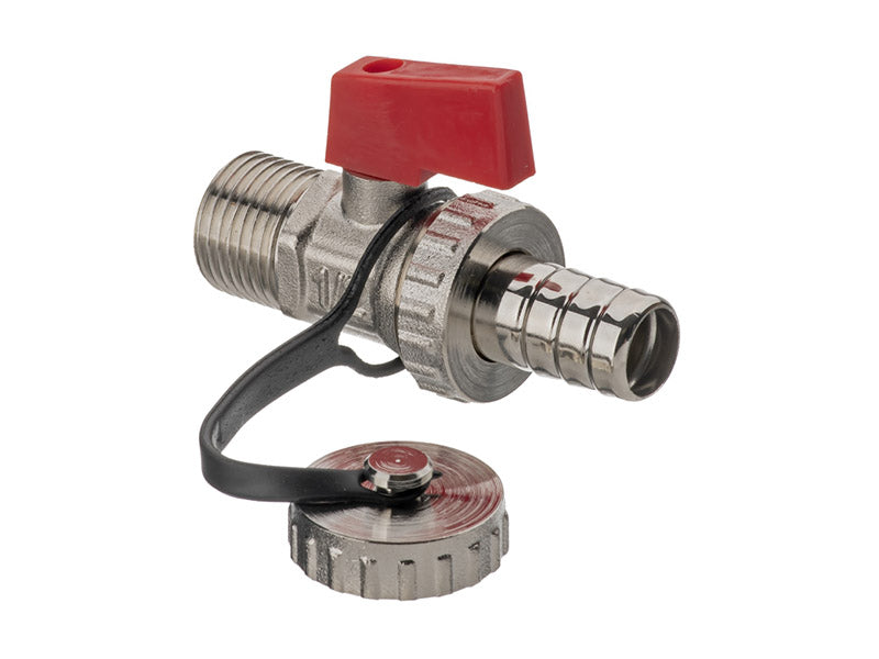 Drain Off Ball Valve with Cap & Chain