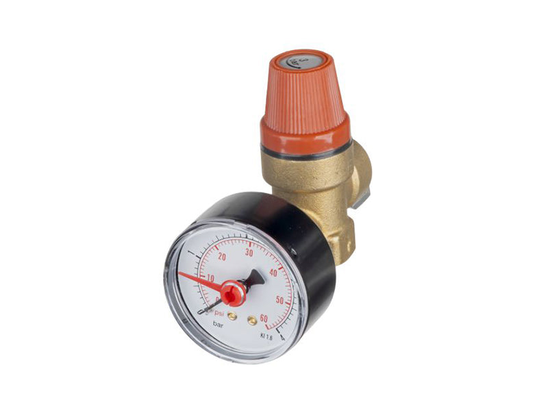 Side Outlet Safety Valves c/w Gauges