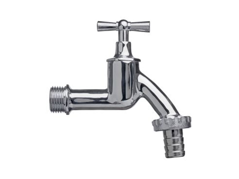 Chrome Hose Union Bibcock