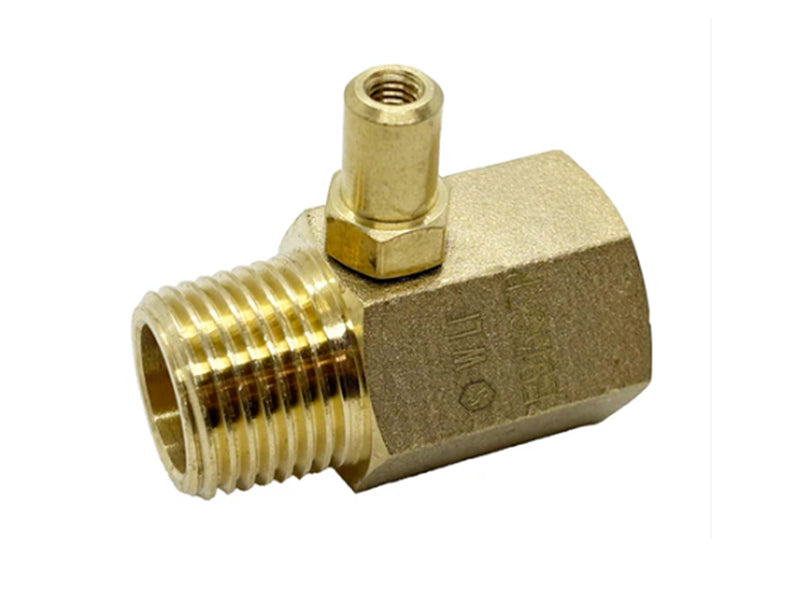 1/2" M x F Brass Pressure Test Point