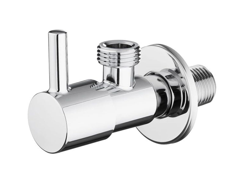 Angle Mini Ball Valve with Hole Trim