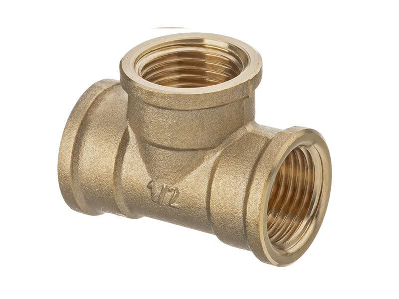 Threaded Brass 90 Deg. Tee
