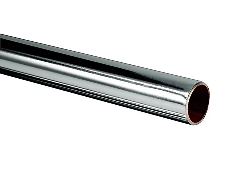 Chrome Plated Copper Tube - Temper: Half Hard - to ISEN 1057