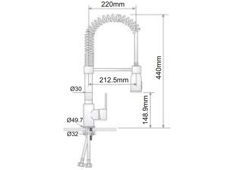 Compact Monobloc Pre Rinse Unit
