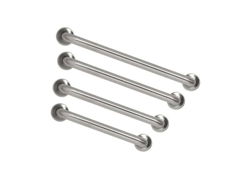 Satin Finish 304 Stainless Steel Waterproof Grab Rail c/w Concealed Fixings