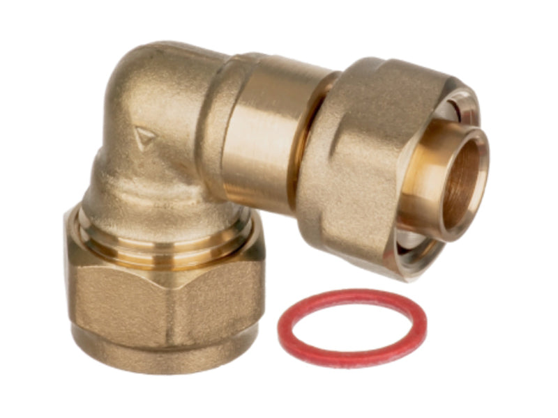 Brass Compression Swivel Elbow F.I. x C 327