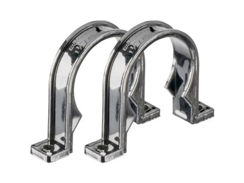 Chrome Waste Pipe Clips