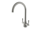 Rubineta Avellino Monobloc Sink Mixers - Stainless Steel