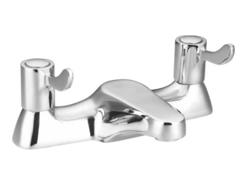 Quarter Turn Lever with Ceramic Disc Bath Mixer and Filler