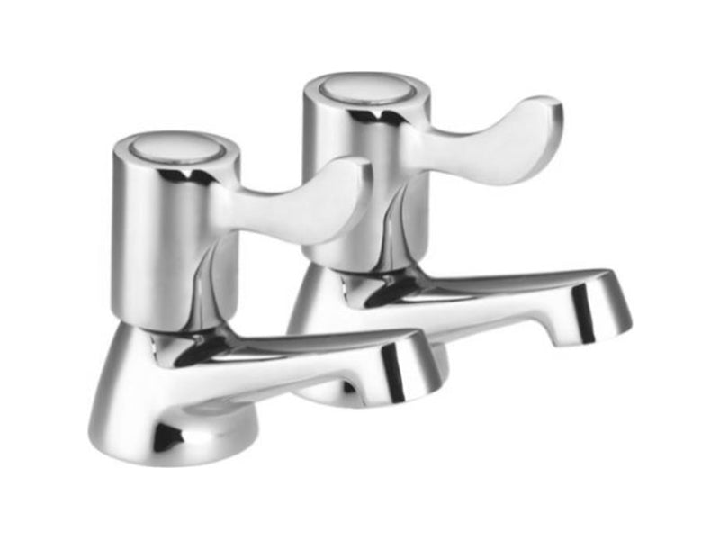 Quarter Turn Lever with Ceramic Disc Basin & Bath Taps