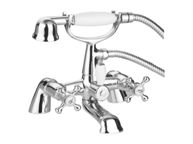 Victorian Bath Mixer with Shower Attachment