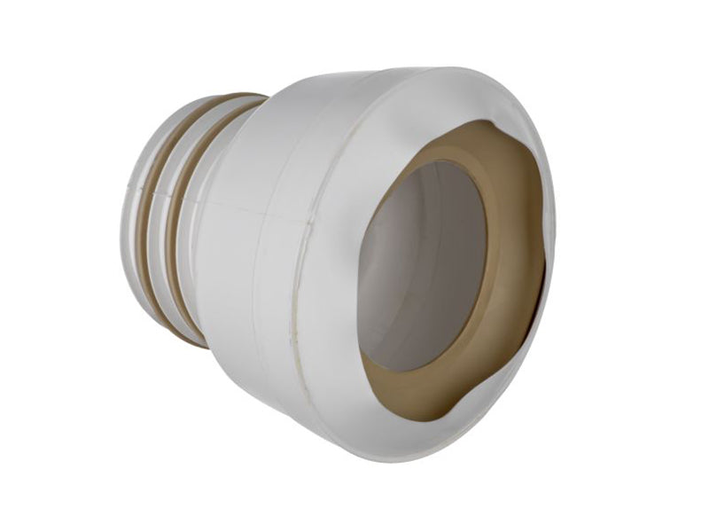 Flexible EVC Connectors for 3 1/2" Iron Pipe - Straight Pan Connector