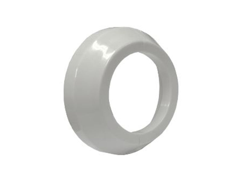 Waste Pipe Hole Cover - White