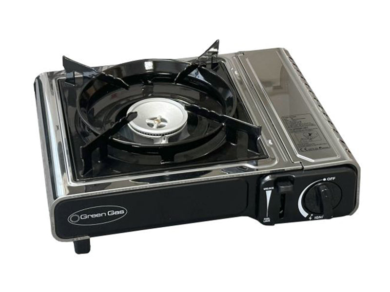 Portable Premium Quality Camping Gas Stove c/w Compact Carry Case