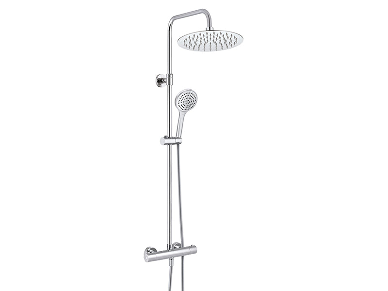 Rubineta Olo Thermo-15 Shower Mixer Set - Chrome