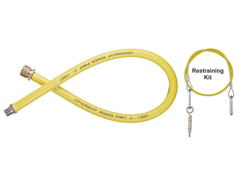 Commercial Quality Caterflex Gas Cooker Hoses - Bayonet Type