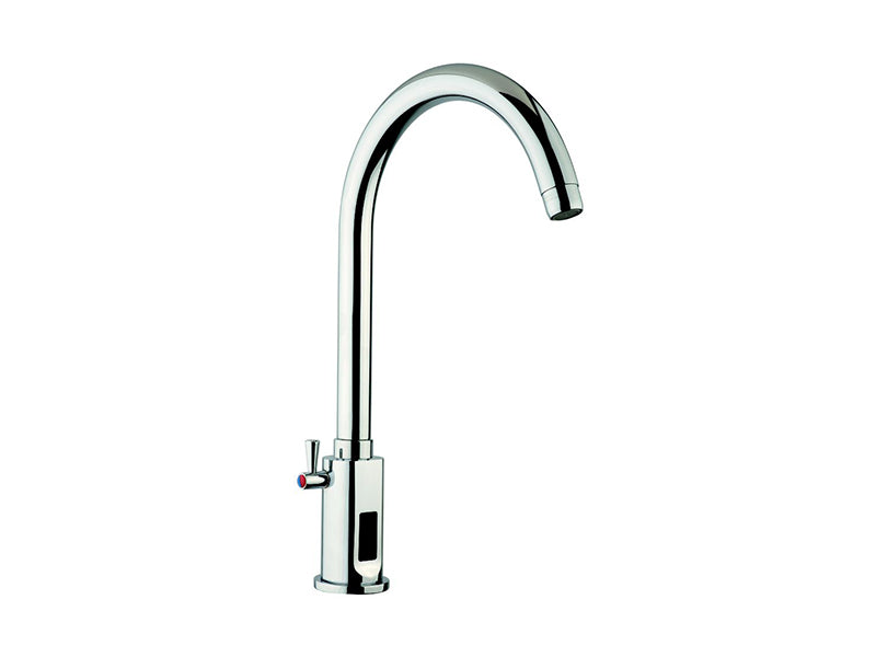 370mm Tall Electronic Sink Mixer With Swivel Spout