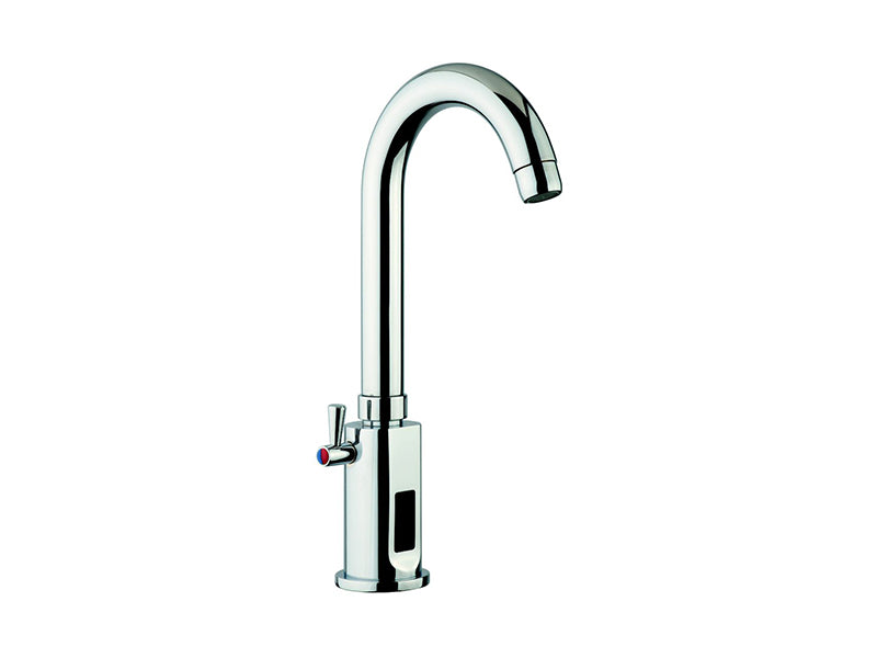 300mm Tall Electronic Sink Mixer With Swivel Spout