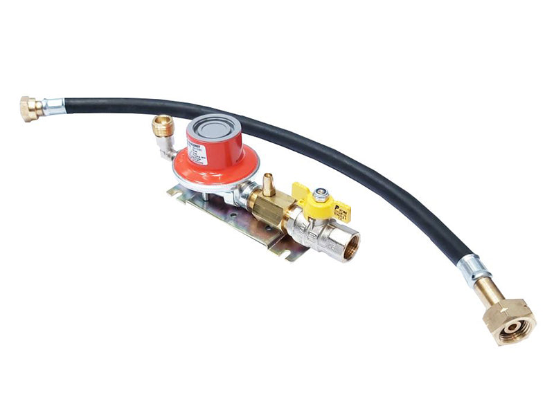 Clesse Single Stage Cylinder Regulator Kit - For use with Propane Gas