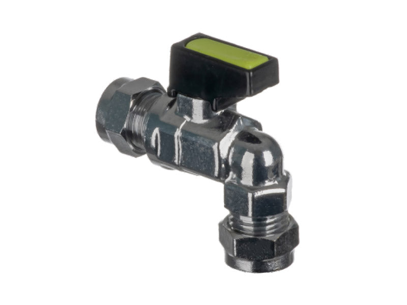 Mini Compression Lever Action Elbow Pattern Ball Valves