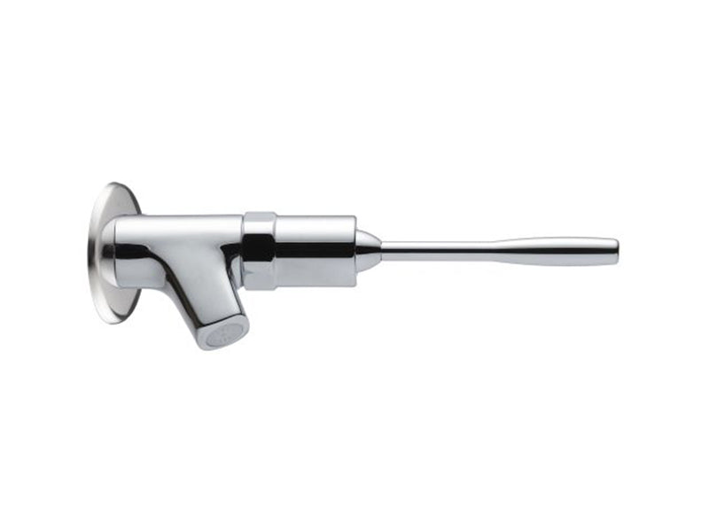 Time Set Non-Concussive Exposed Basin Tap Wall Installation with Lever