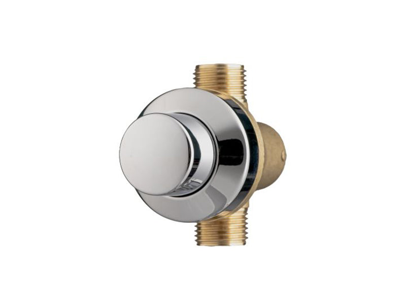 Self Closing Shower Valve Non Thermostatic - 50mm Concealing Plate