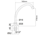 Swivel Spout for Wash Basin