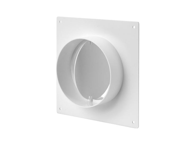Back Draught Shutter With Flange Plate