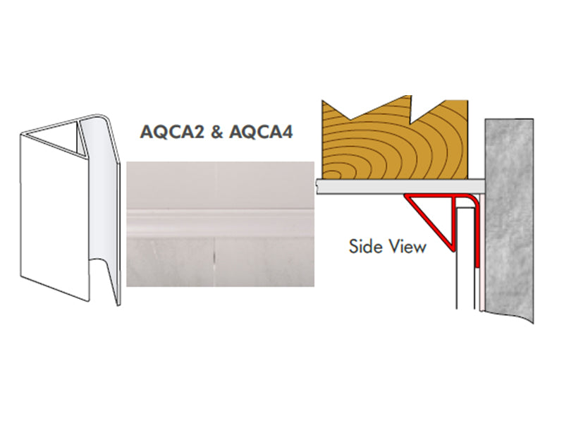 Aquacell Wall & Ceiling Panelling - Cornice Jointing Trim for Wall