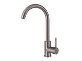 Rubineta Axe-33 Monobloc Sink Mixer Single Lever - Stainless Steel