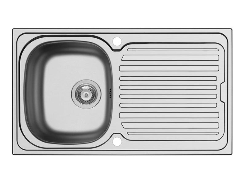 Adonis 860mm x 500mm 1B 1D S/Steel Inset Sink