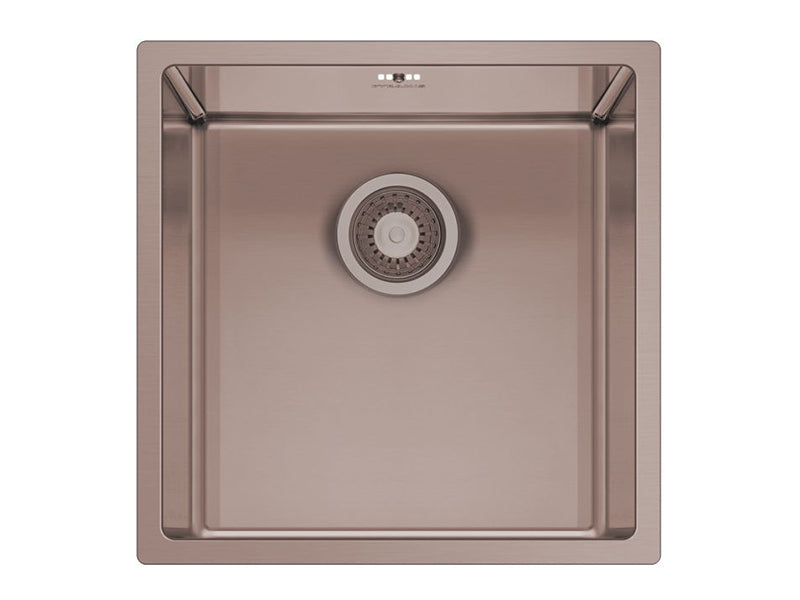 Astris Colora Copper Finish 40 x 40 x 20cm Undermount Sink Bowl