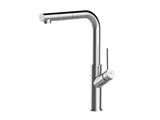 Rubineta Bona-35 Monobloc Sink Mixer Single Lever with Pull Out Spout - Chrome