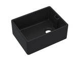 Fireclay Belfast Inset Sink 1B - Black Finish