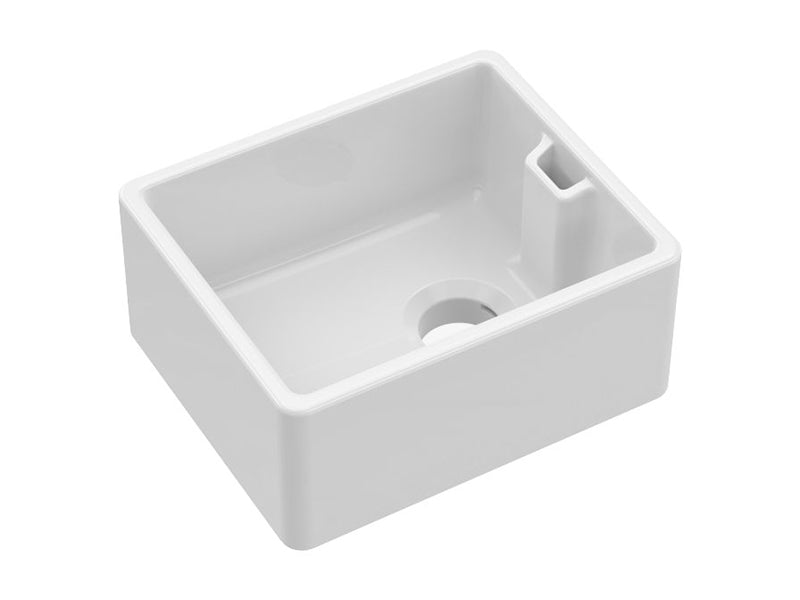 Fireclay Belfast Inset Sink 1B - White Finish